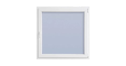 Műanyag ablak fehér 58x58 cm jobbos