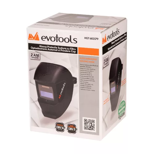 Hegesztőpajzs automata önsötétedő EvoTools