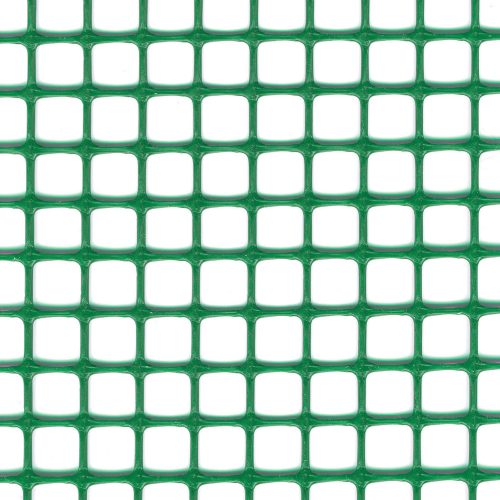 Kertirács Cuadranet műanyag 1 x 25 m zöld (10 x 10)