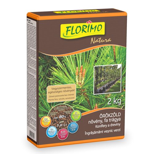 Örökzöld, cserje trágya 2kg Florimo