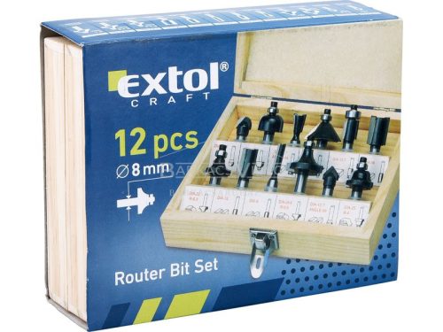 Felsőmaró készlet 12db-os szett