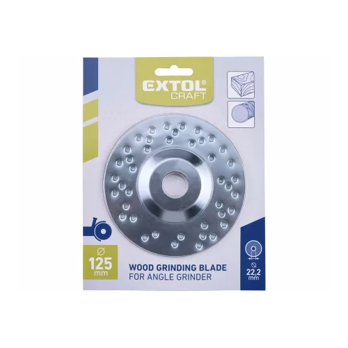Faforgácsoló korong 125 mm Extol Craft