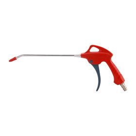   Lefúvató pisztoly, 1/4" tömlőcsatlakozó, 20 cm hosszú merev csőr
