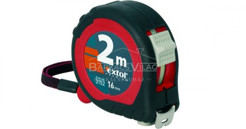 Mérőszalag 2m 2 stoppos