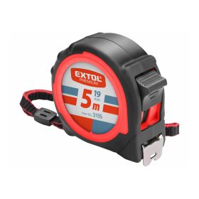 Mérőszalag 5m 2 stoppos