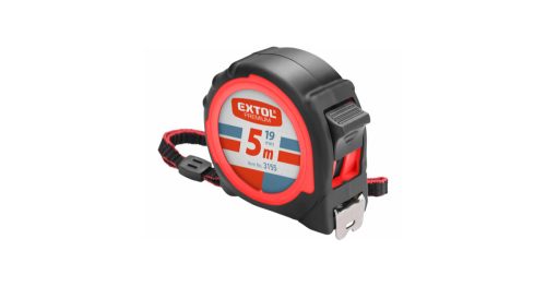 Mérőszalag 5m 2 stoppos