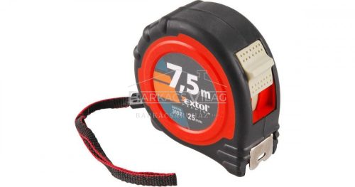 Mérőszalag 7.5m 2 stoppos