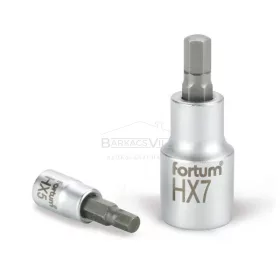 Bitdugófej imbusz 1/2" HX10, FORTUM