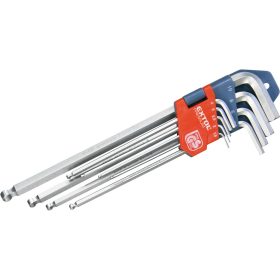 Imbuszkulcs készlet (9 db), Extol Premium