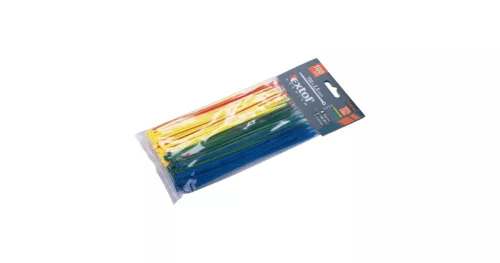 Gyorskötöző 2.5x150 mm 4 színű Extol Premium