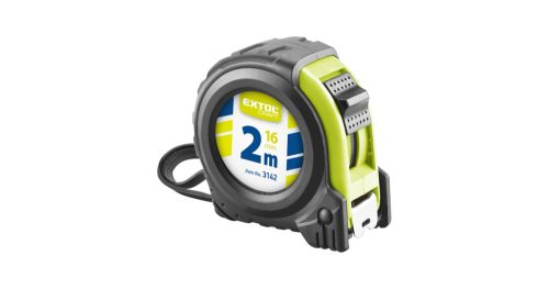 Mérőszalag 2m*16mm gumírozott