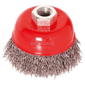 Drótcsiszoló fazékkefe 75 mm, Extol Craft