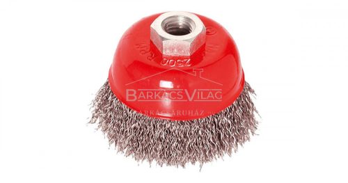Drótcsiszoló fazékkefe 75 mm, Extol Craft