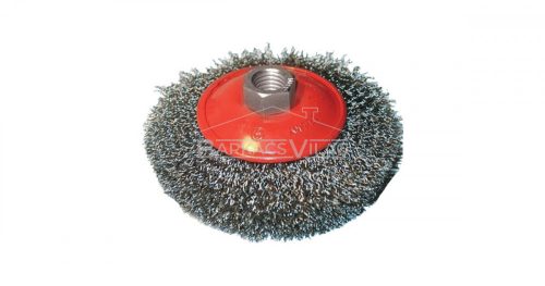 Drótcsiszoló körkefe 100mm, Extol Craft