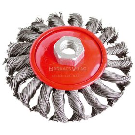 Drótcsiszoló körkefe 100 mm, Extol Craft