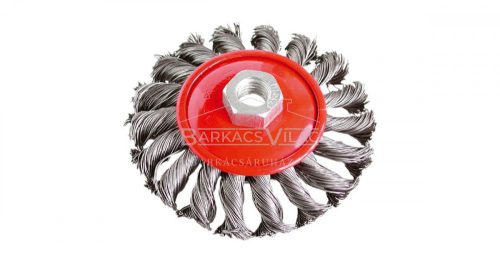 Drótcsiszoló körkefe 100 mm, Extol Craft