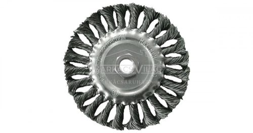 Drótcsiszoló körkefe sodort 100 mm, Extol Craft