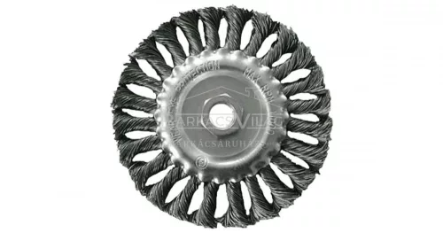 Drótcsiszoló körkefe sodort 115 mm, Extol Craft