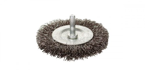 Drótcsiszoló körkefe 75 mm, fúróba fogható, Extol Craft