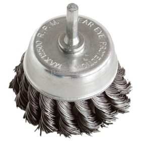   Drótcsiszoló fazékkefe 75mm, fúróba fogható, Extol Craft