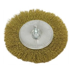   Drótcsiszoló körkefe 100 mm, fúróba fogható, Extol Craft