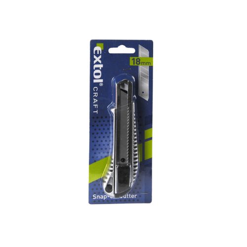 Tapétavágó kés, 9 mm (aluházas), Extol Craft