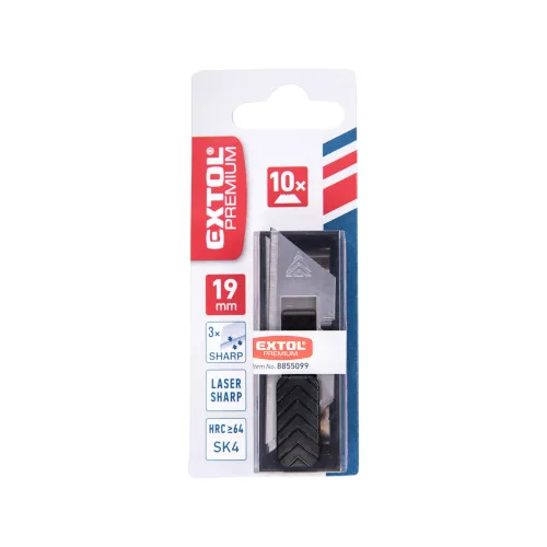Trapézpenge készlet 10 db Extol Pemium