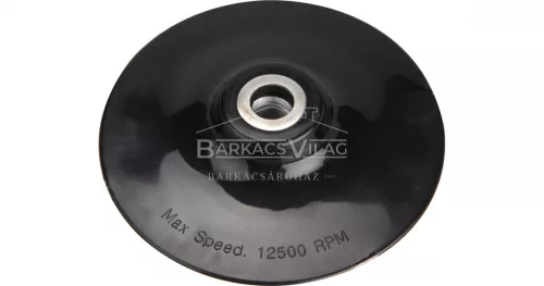 Gumitányér sarokcsisz. 125mm Extol Craft