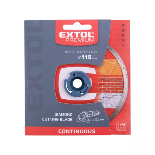 Gyémántvágó csempéhez 115×1,8×22,2mm, Extol Premium