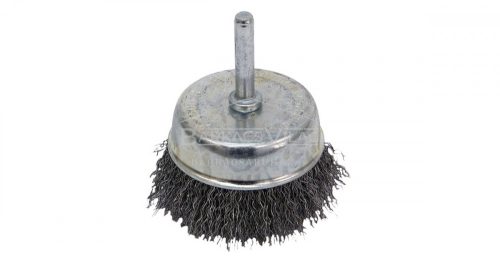 Drótcsiszoló fazékkefe 75 mm, fúróba fogható, Extol Craft