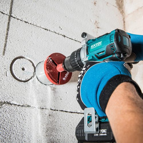 Körkivágó készlet téglához, csempéhez Extol Craft