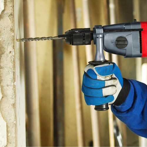 Ütvefúrógép, 1100 W, kulcsos, Extol Premium