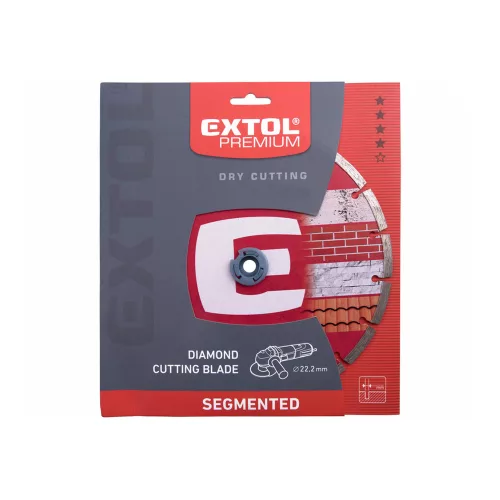 Gyémántvágó szegmenses 180 mm Extol Premium