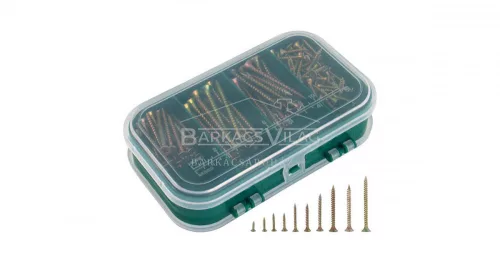 Forgácslapcsavar készlet (310 db), Extol Craft