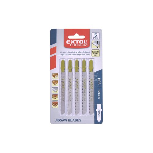 Fűrészlap, dekopír, 5 db-os