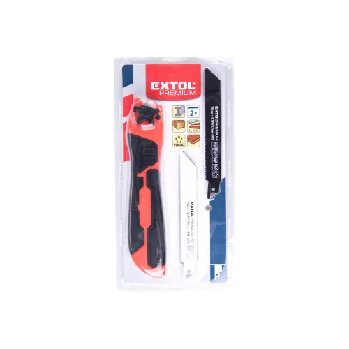 Hobbyfűrész készlet 2 lappal Extol Premium