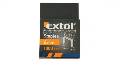 Tűzőgépkapocs 8 mm/10,6