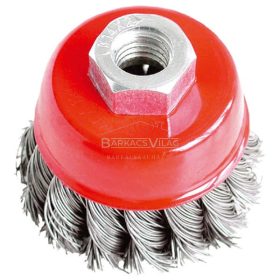Drótcsiszoló fazékkefe 80 mm, Extol Craft