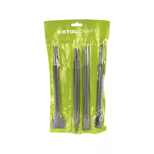 Betonvéső 4 db-os szett SDS PLUS 250 mm, Extol Craft