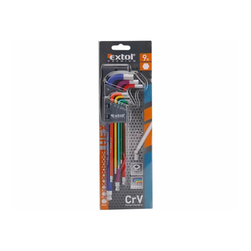 Imbuszkulcs készlet 9 db