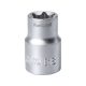 Dugófej torx 1/2" 38mm E18 Fortum