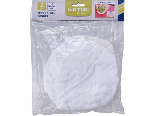 Polírkorong fehér frottír 180-240 mm