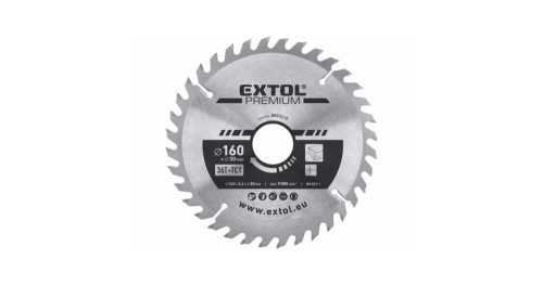 Körfűrészlap, keményfémlapkás 160x30 mm T36