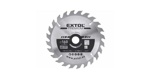 Körfűrészlap, keményfémlapkás 160x20 mm T24