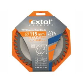 Körfűrészlap keményfémlapkás 115x22,2 mm T24