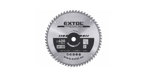 Körfűrészlap, keményfémlapkás 400x30 mm T60