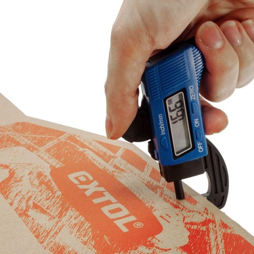 Digitális mikrométer LCD kijelzővel Extol Craft