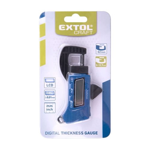 Digitális mikrométer LCD kijelzővel Extol Craft