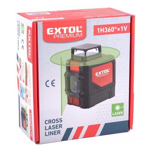 Automata lézeres vizszintező Extol Premium