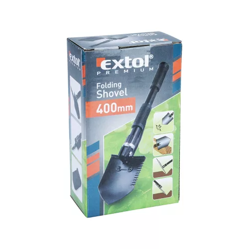 Túraásó összecsukható 40 cm Extol Premium
